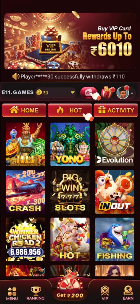 E11 game